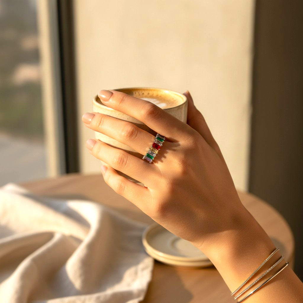 The Hessa Ring — Silver